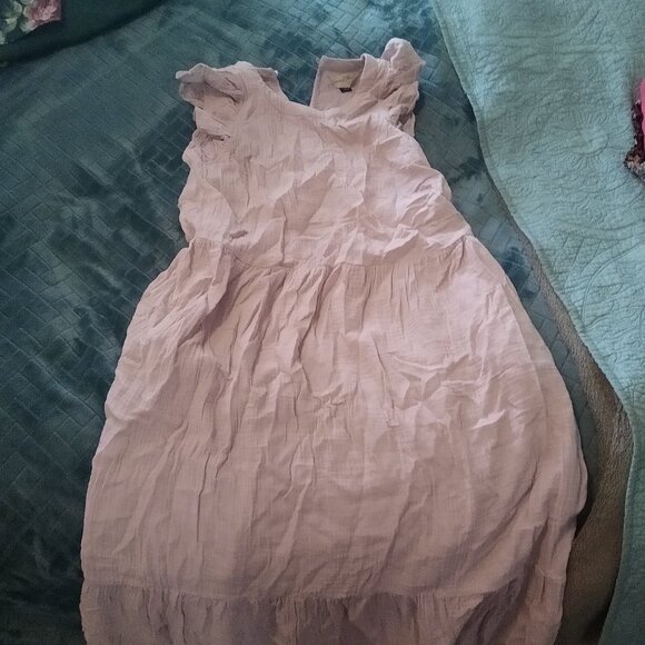 UNIVERSAL THREAD Lilac Purple Tier Ruffle Maxi Dress - Picture 2 of 3